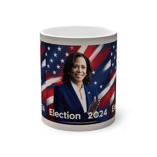 Kamala Harris Color-Changing Mug, 11oz