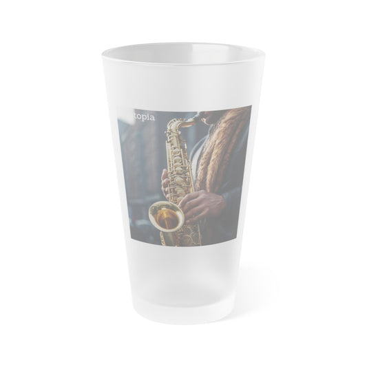 Pint Glass Saxophone