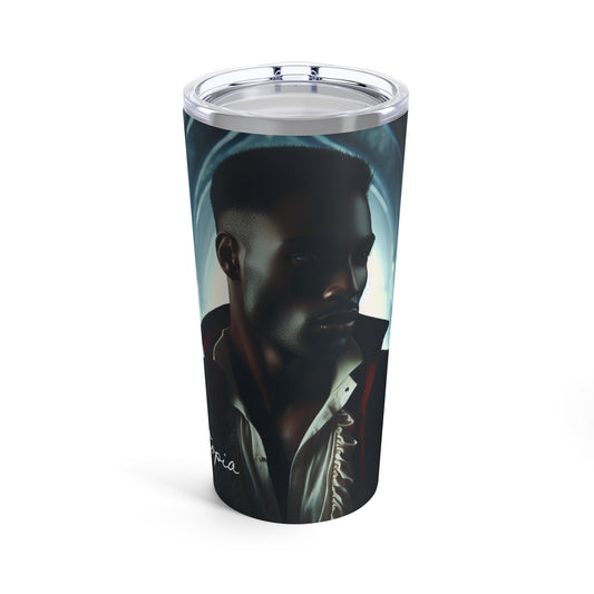 20oz Tumbler Male Vampire Gothic Black Coffee Travel Mug