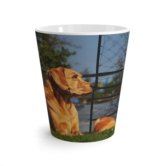 The Golden Dog Latte Mug