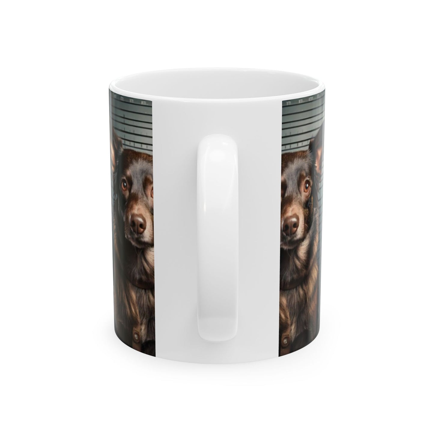 Mug Alsatian Dog Too Cute 11oz 15oz