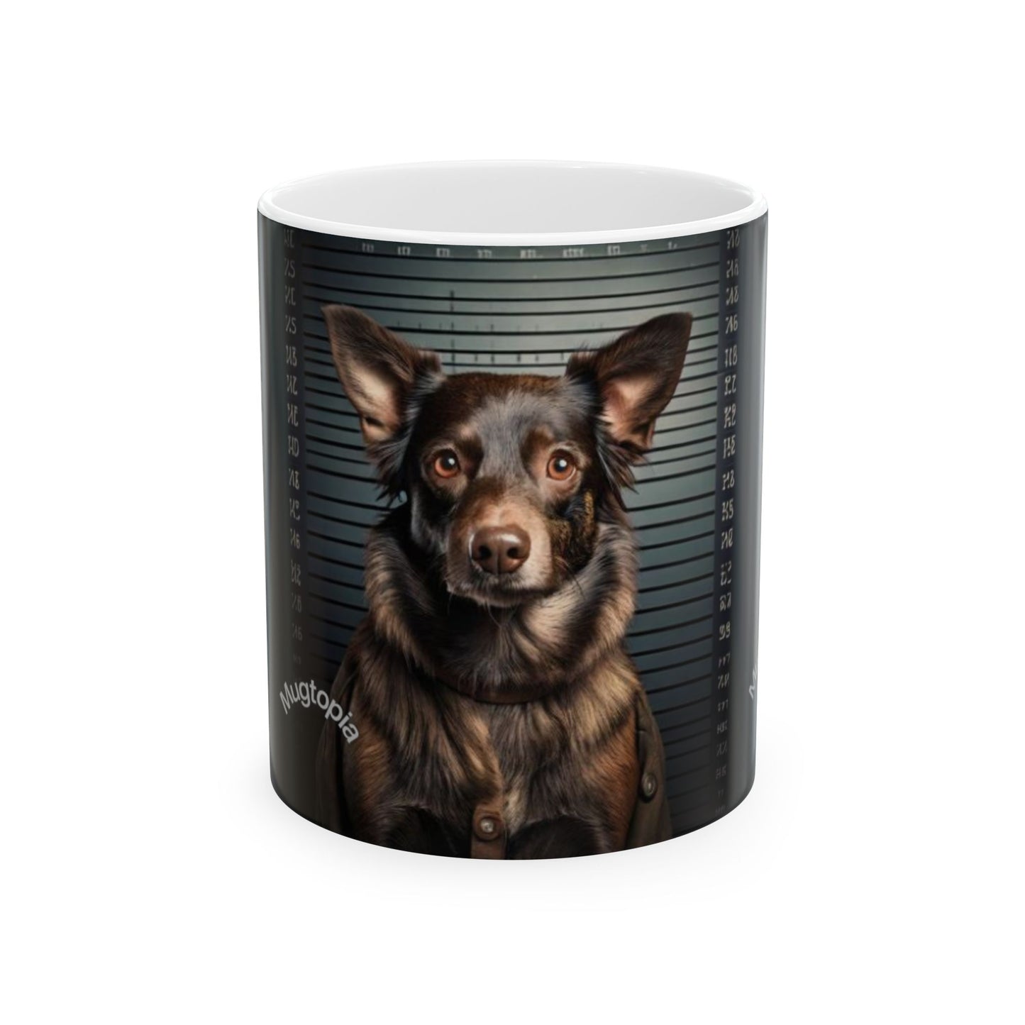 Mug Alsatian Dog Too Cute 11oz 15oz