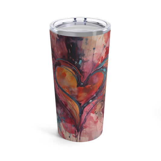 Heart Abstract - Tumbler 20oz