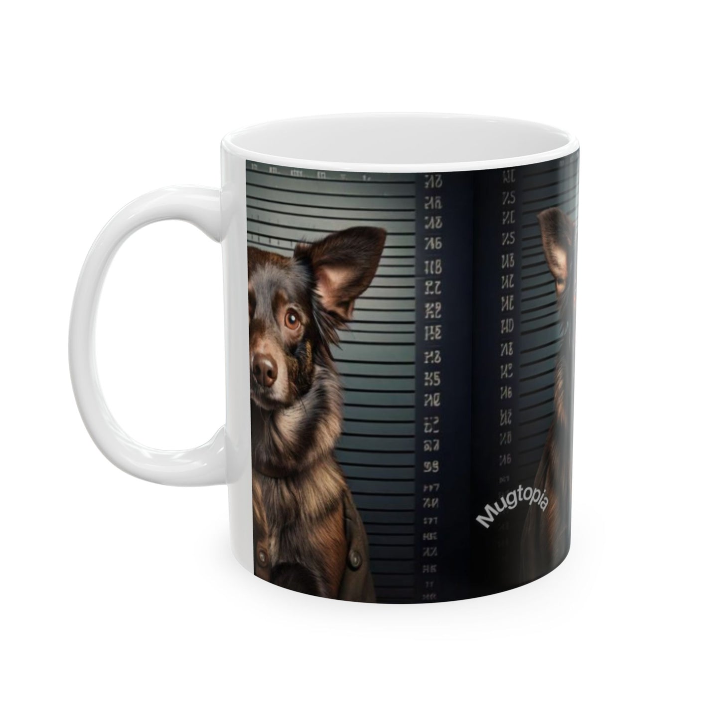 Mug Alsatian Dog Too Cute 11oz 15oz